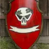 Epic Armoury LARP Keizerlijk Schild Rood 1 Epic Armoury LARP Keizerlijk Schild Rood -Larp wapens Winkel larp keizerlijk schild rood
