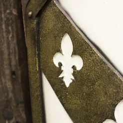 Epic Armoury LARP Leeuwenschild Wit/zwart/goud -Larp wapens Winkel larp leeuwenschild wit zwart goud 3