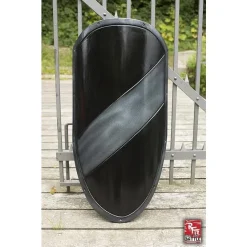 Epic Armoury LARP Ridderschild Zwart/zilver -Larp wapens Winkel larp ridderschild zwart zilver 2