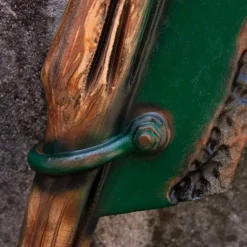 Epic Armoury LARP Roestige Maaihaak, Groen -Larp wapens Winkel larp roestige maaihaak groen 3