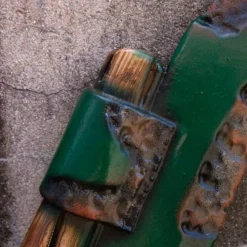 Epic Armoury LARP Roestige Maaihaak, Groen -Larp wapens Winkel larp roestige maaihaak groen 4