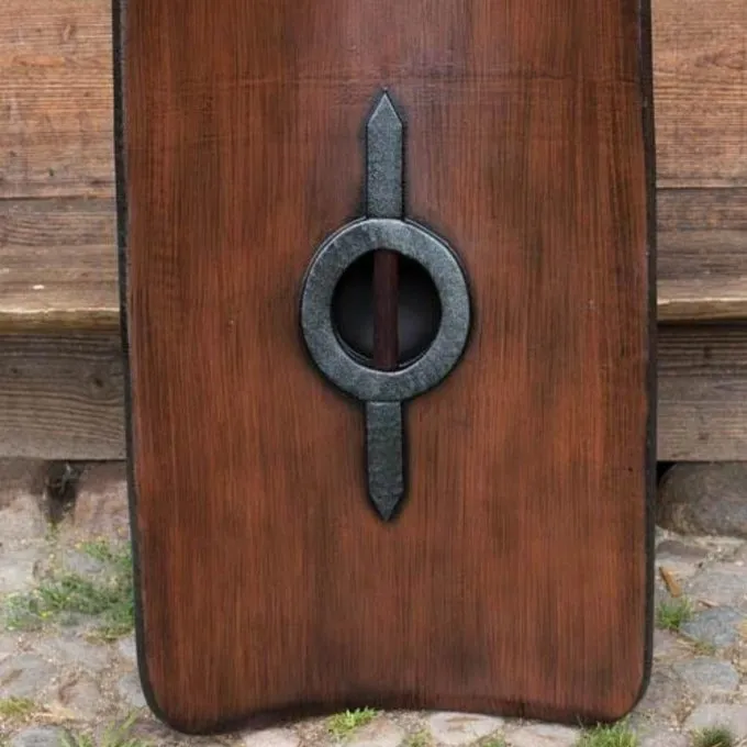 Epic Armoury LARP Romeinse Scutum, Zwart 4 Epic Armoury LARP Romeinse Scutum, Zwart - Afbeelding 2