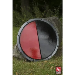 Epic Armoury LARP Rondschild Zwart/rood -Larp wapens Winkel larp rondschild zwart rood 4