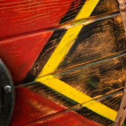 Epic Armoury LARP Schild Thegn, Rood, 70 Cm -Larp wapens Winkel larp schild thegn rood 70 cm 3