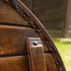 Epic Armoury LARP Schild Thegn, Wit-hout, 70 Cm -Larp wapens Winkel larp schild thegn wit hout 70 cm 2