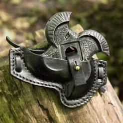 Epic Armoury LARP Tornado Shuriken Met Houder, Zwart