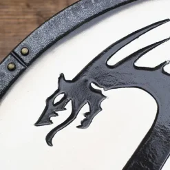 Epic Armoury LARP Viking Drakenschild Wit -Larp wapens Winkel larp viking drakenschild wit 3
