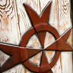 Epic Armoury LARP Vliegerschild Tempelridder -Larp wapens Winkel larp vliegerschild tempelridder 2