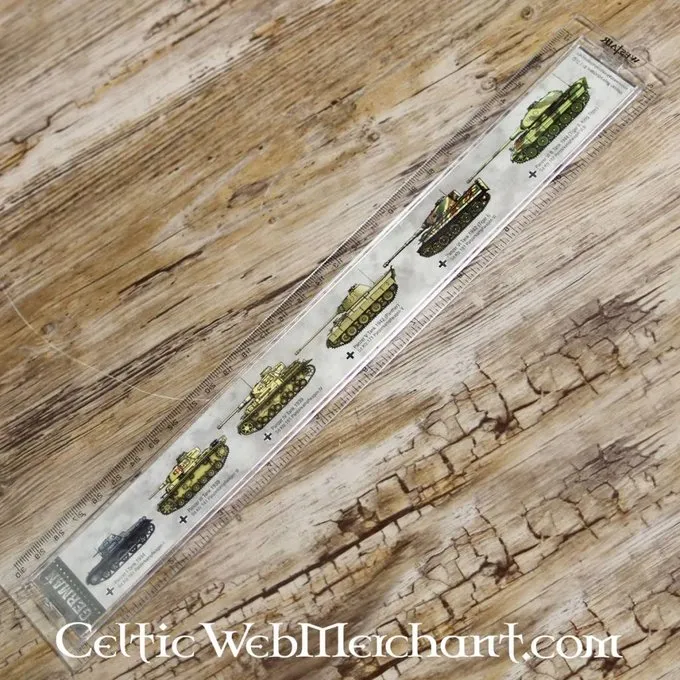 Lineaal WO2 Tanks 4 Lineaal WO2 Tanks - Afbeelding 2