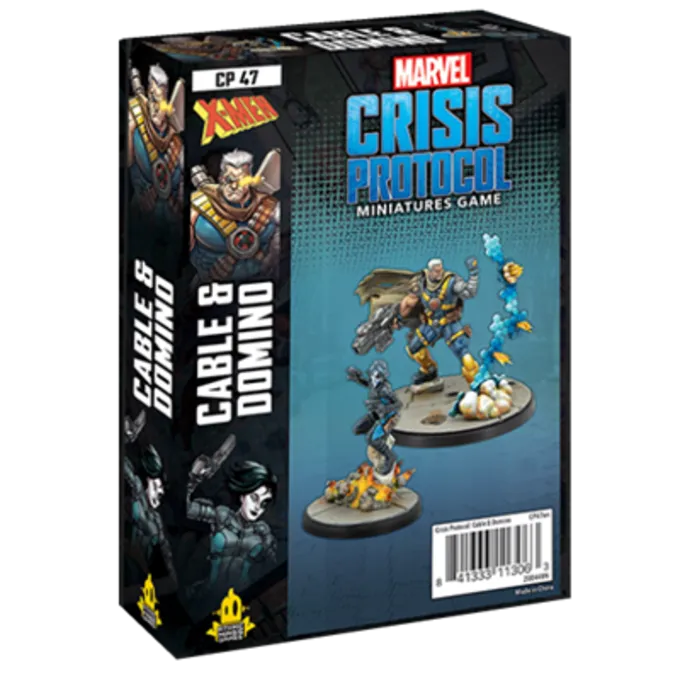ATOMIC MASS GAMES Marvel CP Cable & Domino 3 ATOMIC MASS GAMES Marvel CP Cable & Domino