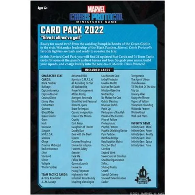 ATOMIC MASS GAMES Marvel CP Card Pack 2022 6 ATOMIC MASS GAMES Marvel CP Card Pack 2022 - Afbeelding 4