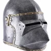 Speelgoedhelm Hondensnuit Bascinet -Larp wapens Winkel speelgoedhelm hondensnuit bascinet