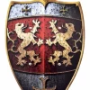 Speelgoedschild Leeuwen -Larp wapens Winkel speelgoedschild leeuwen