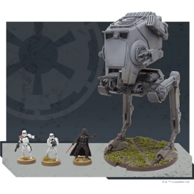 FANTASY FLIGHT GAMES Star Wars Legion AT-ST Unit Expansion 5 FANTASY FLIGHT GAMES Star Wars Legion AT-ST Unit Expansion - Afbeelding 3