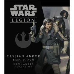FANTASY FLIGHT GAMES Star Wars Legion Cassian Andor & K-2SO Commander -Larp wapens Winkel star wars legion cassian andor k 2so commander 2