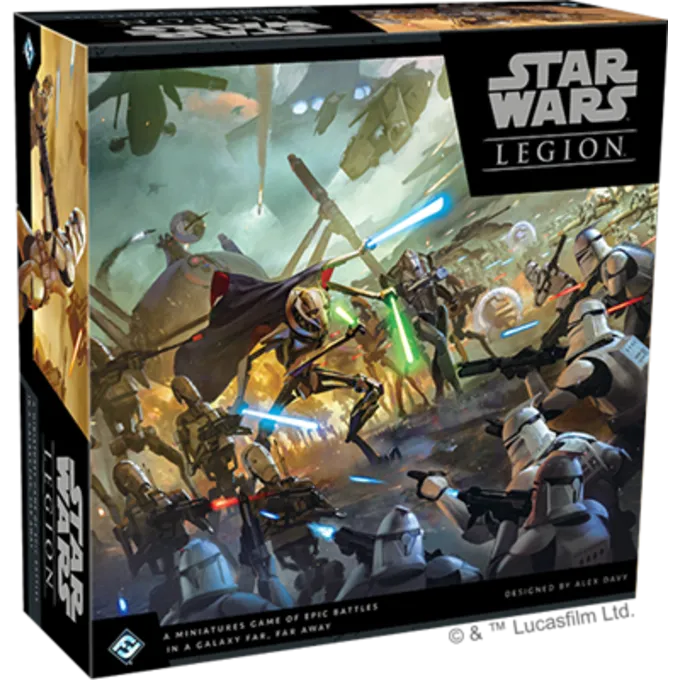FANTASY FLIGHT GAMES Star Wars Legion Clone Wars Core Set 3 FANTASY FLIGHT GAMES Star Wars Legion Clone Wars Core Set