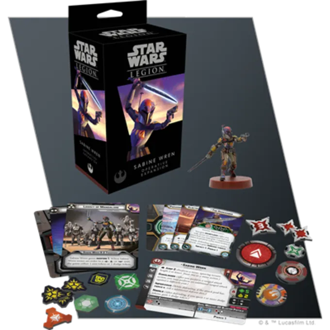 FANTASY FLIGHT GAMES Star Wars Legion Sabine Wren Operative Exp 4 FANTASY FLIGHT GAMES Star Wars Legion Sabine Wren Operative Exp - Afbeelding 2