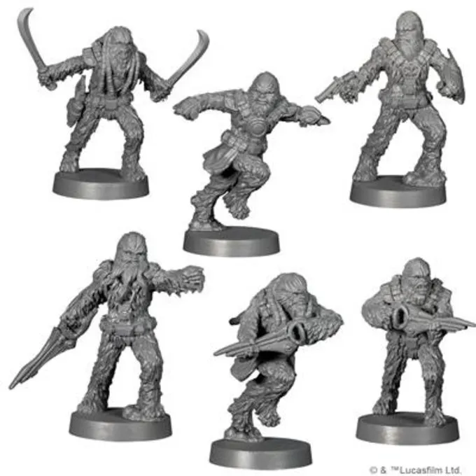 FANTASY FLIGHT GAMES Star Wars Legion Wookie Warriors Exp 4 FANTASY FLIGHT GAMES Star Wars Legion Wookie Warriors Exp - Afbeelding 2