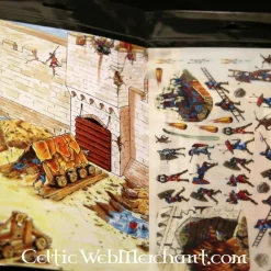 Wrijfpanorama Middeleeuwse Belegeringen 6 Wrijfpanorama Middeleeuwse Belegeringen -Larp wapens Winkel wrijfpanorama middeleeuwse belegeringen 1